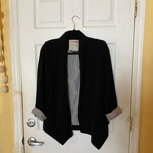 Anthropologie Black Blazer